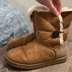 UGG Chestnut Bailey Button Boots